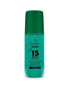 OLEO P/ MASSAGENS 15 ERVAS 130ML BIO INSTINTO