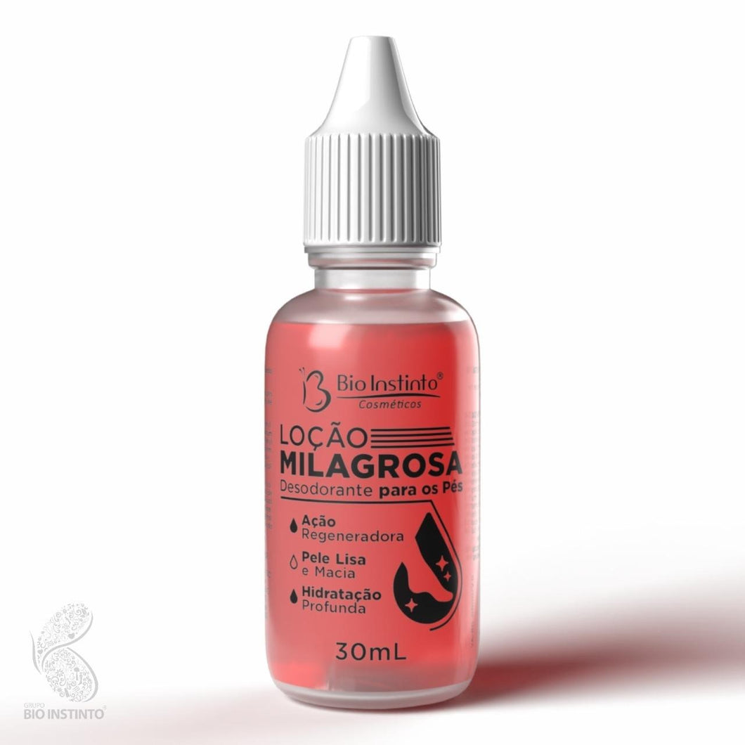 LOCAO MILAGROSA DESODORANTE PARA OS PES 30ML BIO INSTINTO