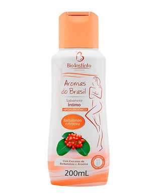 SAB. INT. A. DO BR. BARB. E AROEIRA 200ML BIO INSTINTO