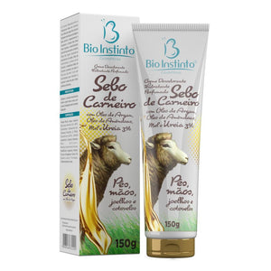 CREME DES HIDR PERF SEBO DE CARNEIRO COM OLEO DE ARGAN 150G BIO INSTINTO